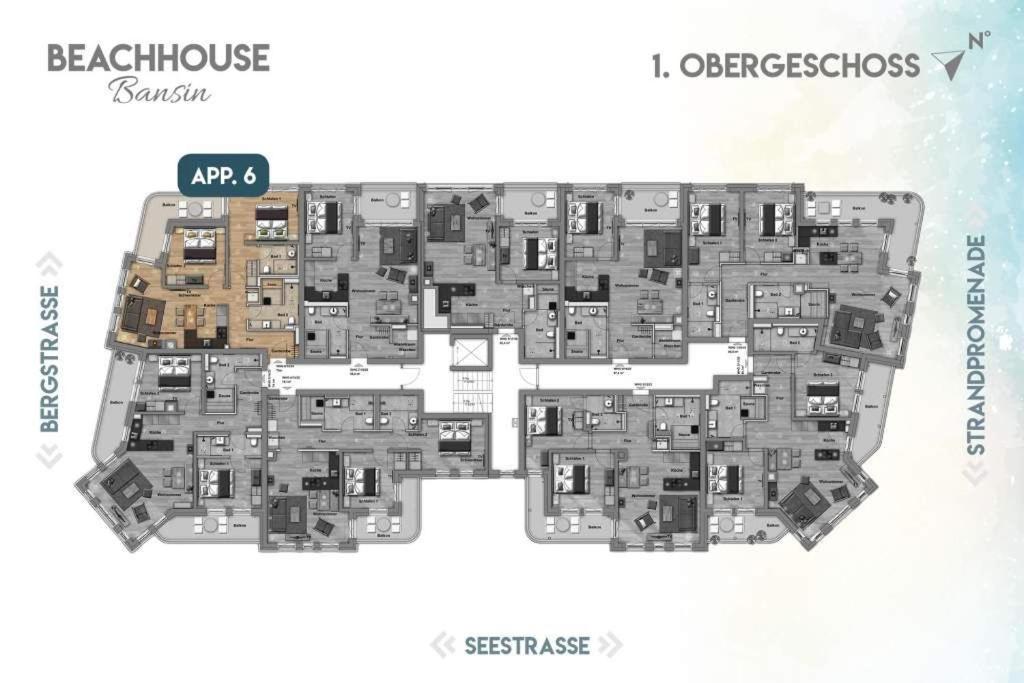 Beachhouse Bansin App 06 Heringsdorf  Esterno foto